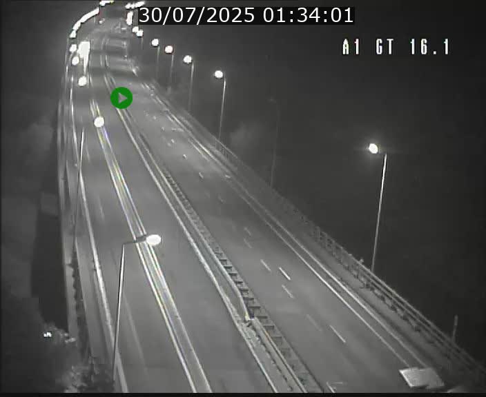 Traffic live webcam Luxembourg Niederanven - A1 direction Allemagne - BK 16.1