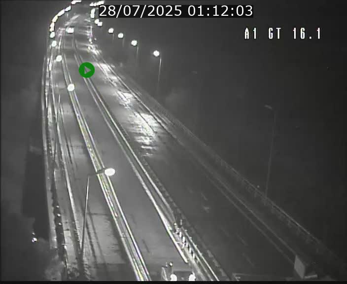 Traffic live webcam Luxembourg Niederanven - A1 direction Allemagne - BK 16.1