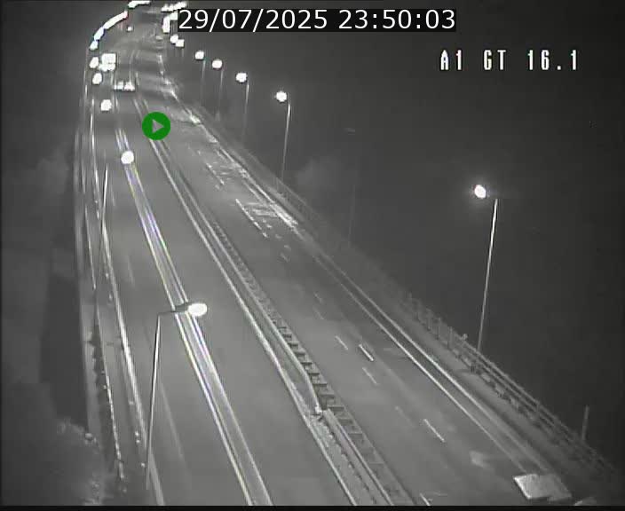 Traffic live webcam Luxembourg Niederanven - A1 direction Allemagne - BK 16.1