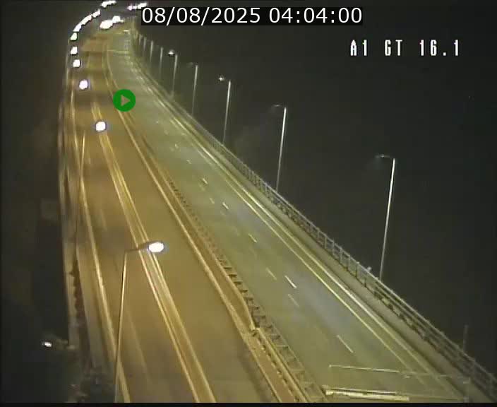 Traffic live webcam Luxembourg Niederanven - A1 direction Allemagne - BK 16.1