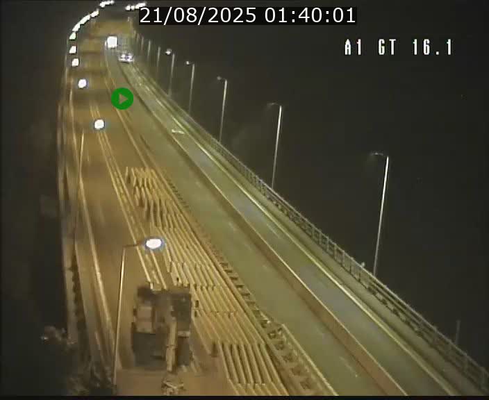 Traffic live webcam Luxembourg Niederanven - A1 direction Allemagne - BK 16.1
