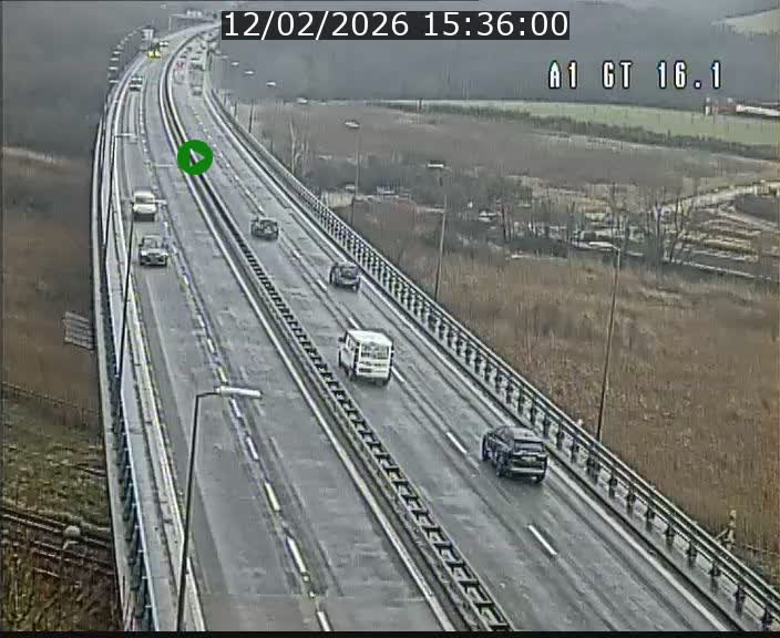 <h2>Traffic live webcam Luxembourg Niederanven - A1 direction Allemagne - BK 16.1</h2>