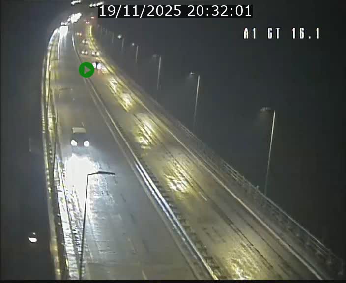 Traffic live webcam Luxembourg Niederanven - A1 direction Allemagne - BK 16.1