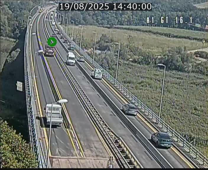 <h2>Traffic live webcam Luxembourg Niederanven - A1 direction Allemagne - BK 16.1</h2>