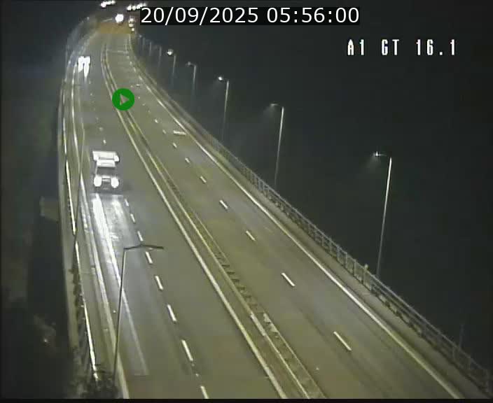 <h2>Traffic live webcam Luxembourg Niederanven - A1 direction Allemagne - BK 16.1</h2>