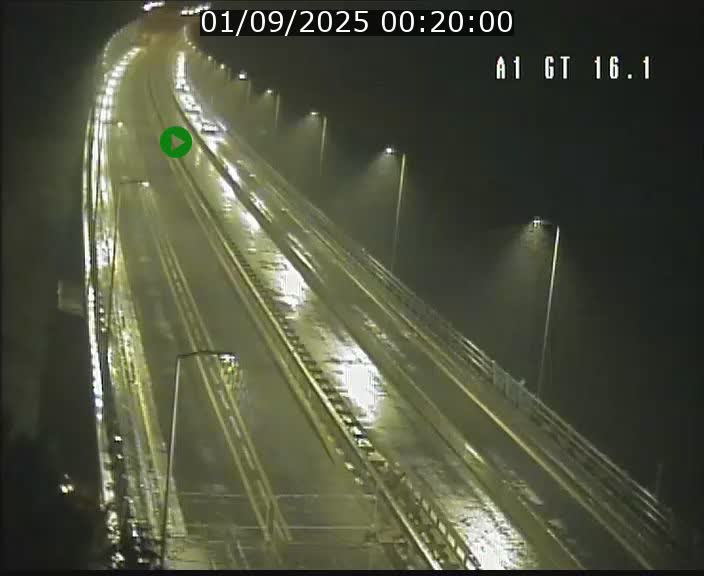 <h2>Traffic live webcam Luxembourg Niederanven - A1 direction Allemagne - BK 16.1</h2>
