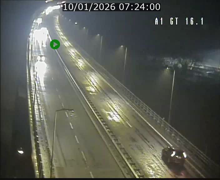 <h2>Traffic live webcam Luxembourg Niederanven - A1 direction Allemagne - BK 16.1</h2>