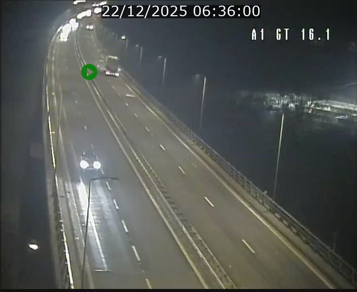 <h2>Traffic live webcam Luxembourg Niederanven - A1 direction Allemagne - BK 16.1</h2>