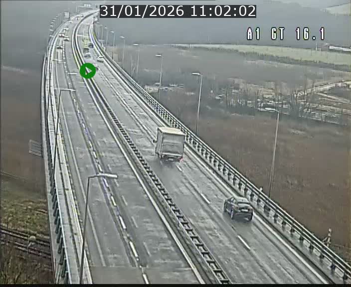 <h2>Traffic live webcam Luxembourg Niederanven - A1 direction Allemagne - BK 16.1</h2>