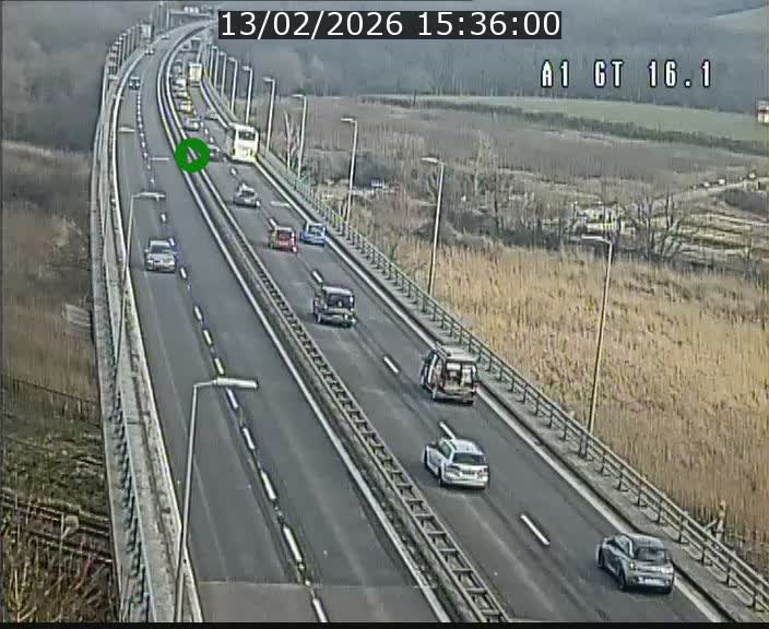 <h2>Traffic live webcam Luxembourg Niederanven - A1 direction Allemagne - BK 16.1</h2>