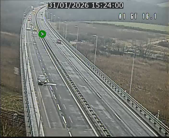 <h2>Traffic live webcam Luxembourg Niederanven - A1 direction Allemagne - BK 16.1</h2>