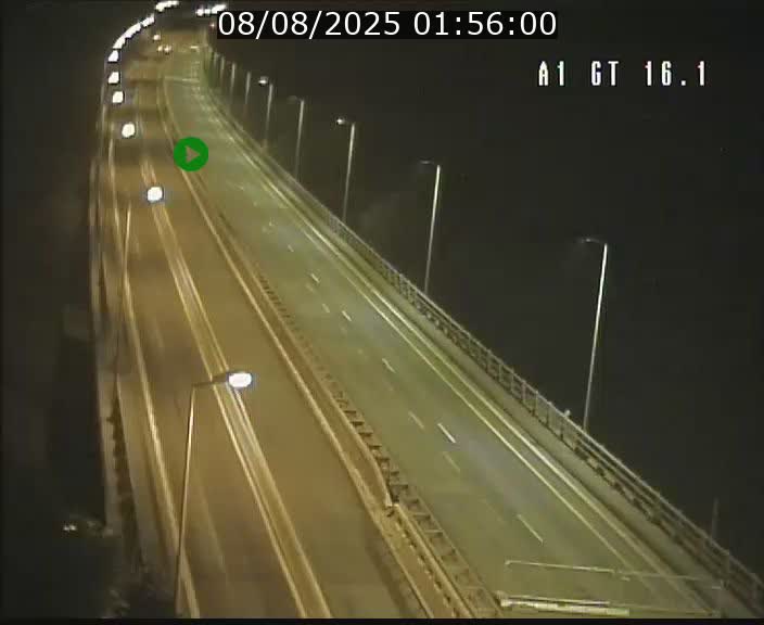 <h2>Traffic live webcam Luxembourg Niederanven - A1 direction Allemagne - BK 16.1</h2>