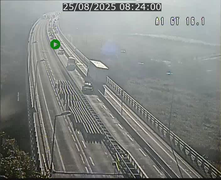 <h2>Traffic live webcam Luxembourg Niederanven - A1 direction Allemagne - BK 16.1</h2>