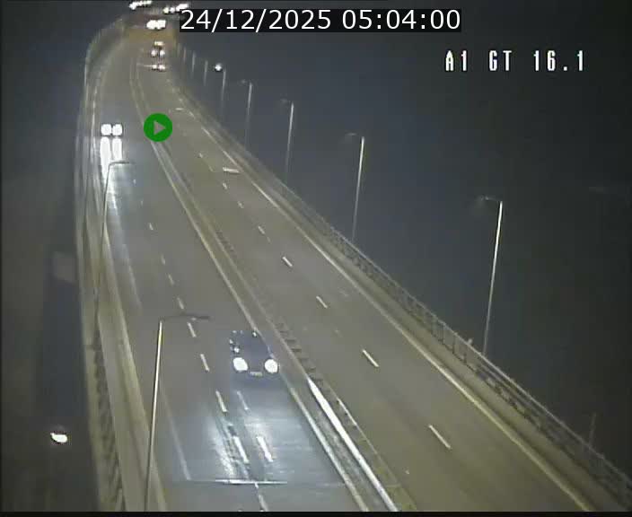 <h2>Traffic live webcam Luxembourg Niederanven - A1 direction Allemagne - BK 16.1</h2>
