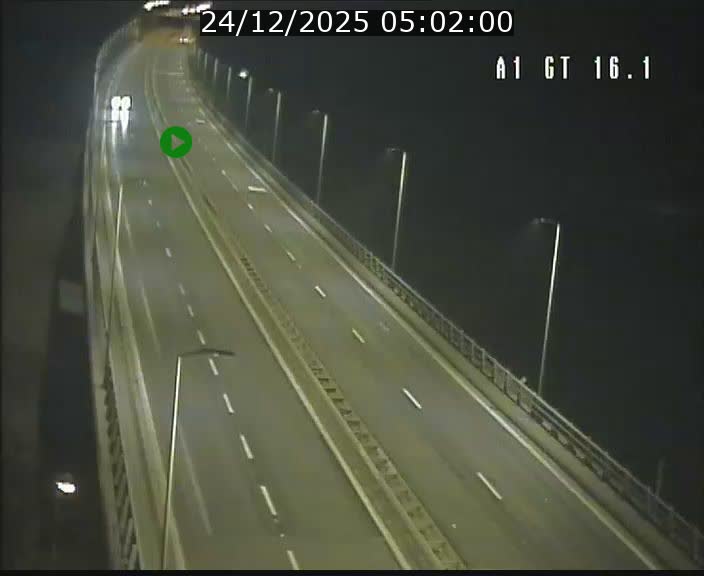 <h2>Traffic live webcam Luxembourg Niederanven - A1 direction Allemagne - BK 16.1</h2>