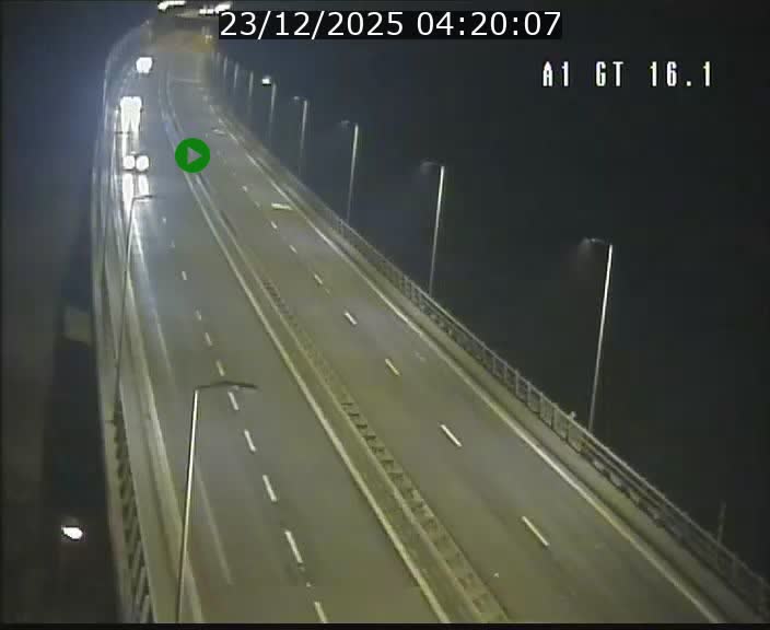 <h2>Traffic live webcam Luxembourg Niederanven - A1 direction Allemagne - BK 16.1</h2>