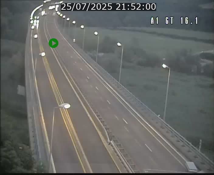 <h2>Traffic live webcam Luxembourg Niederanven - A1 direction Allemagne - BK 16.1</h2>