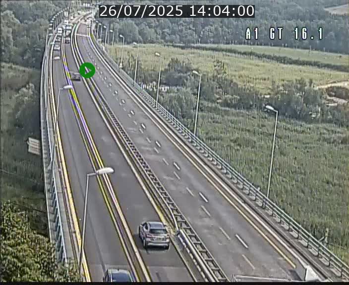 <h2>Traffic live webcam Luxembourg Niederanven - A1 direction Allemagne - BK 16.1</h2>