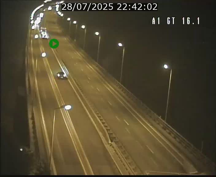 <h2>Traffic live webcam Luxembourg Niederanven - A1 direction Allemagne - BK 16.1</h2>