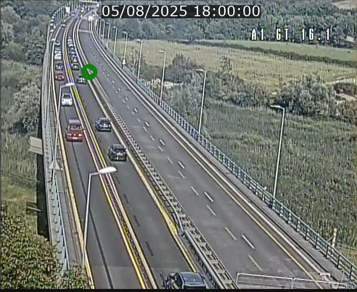 <h2>Traffic live webcam Luxembourg Niederanven - A1 direction Allemagne - BK 16.1</h2>