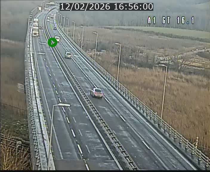 <h2>Traffic live webcam Luxembourg Niederanven - A1 direction Allemagne - BK 16.1</h2>