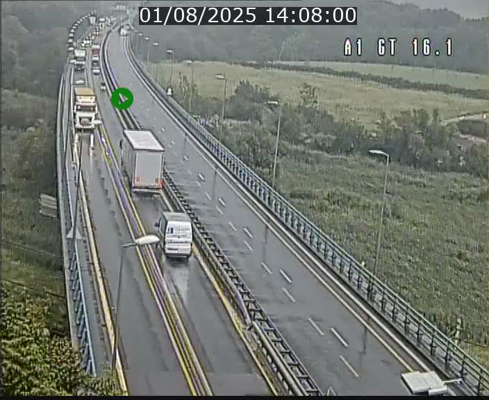 <h2>Traffic live webcam Luxembourg Niederanven - A1 direction Allemagne - BK 16.1</h2>