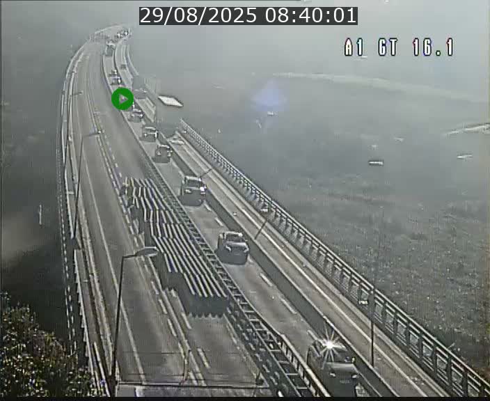<h2>Traffic live webcam Luxembourg Niederanven - A1 direction Allemagne - BK 16.1</h2>
