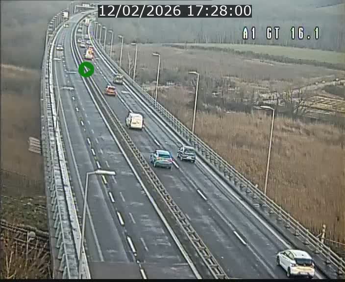 <h2>Traffic live webcam Luxembourg Niederanven - A1 direction Allemagne - BK 16.1</h2>