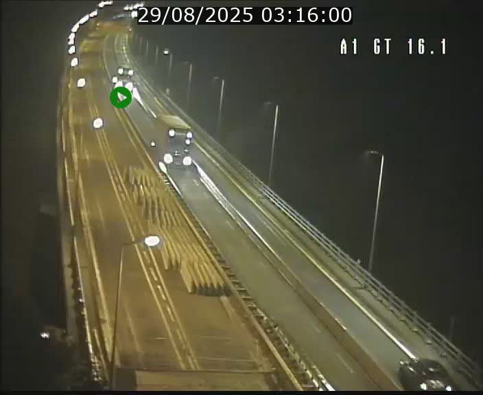 <h2>Traffic live webcam Luxembourg Niederanven - A1 direction Allemagne - BK 16.1</h2>
