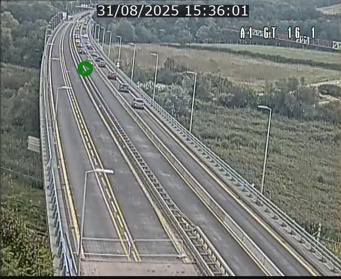 <h2>Traffic live webcam Luxembourg Niederanven - A1 direction Allemagne - BK 16.1</h2>