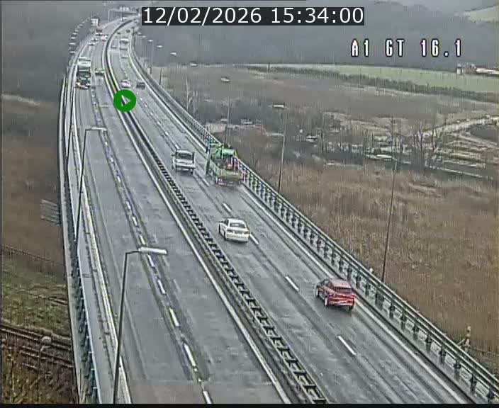 <h2>Traffic live webcam Luxembourg Niederanven - A1 direction Allemagne - BK 16.1</h2>