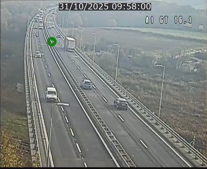 <h2>Traffic live webcam Luxembourg Niederanven - A1 direction Allemagne - BK 16.1</h2>
