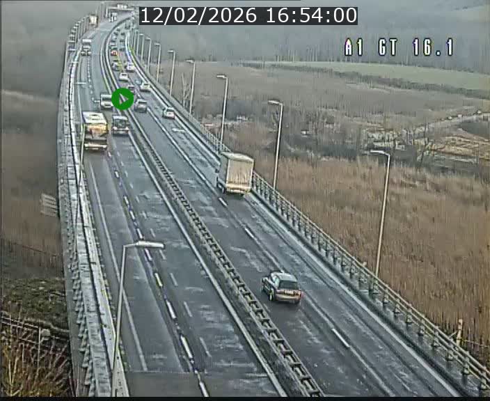 <h2>Traffic live webcam Luxembourg Niederanven - A1 direction Allemagne - BK 16.1</h2>