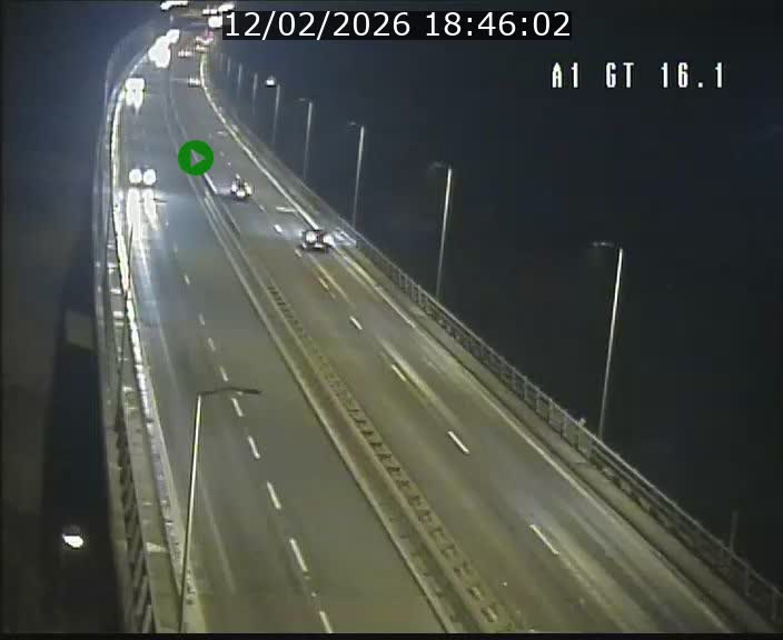 <h2>Traffic live webcam Luxembourg Niederanven - A1 direction Allemagne - BK 16.1</h2>