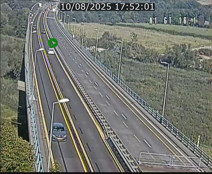 <h2>Traffic live webcam Luxembourg Niederanven - A1 direction Allemagne - BK 16.1</h2>
