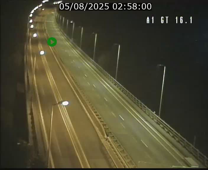 <h2>Traffic live webcam Luxembourg Niederanven - A1 direction Allemagne - BK 16.1</h2>