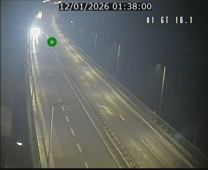 Traffic live webcam Luxembourg Niederanven - A1 direction Allemagne - BK 16.1