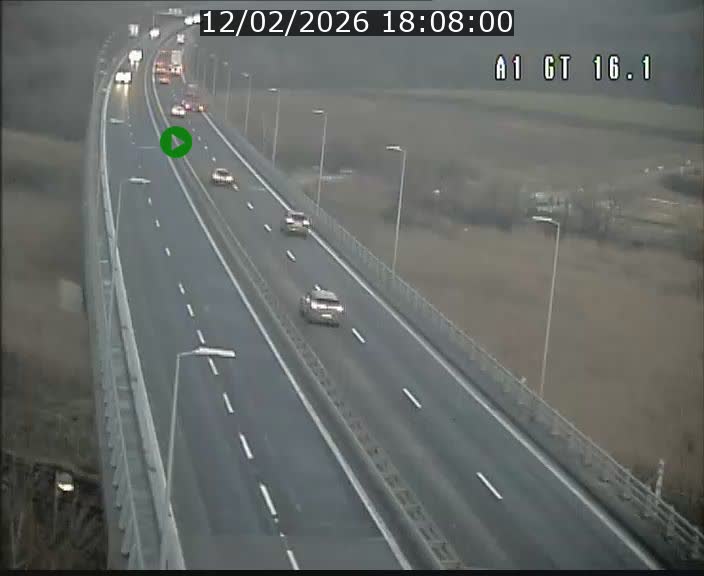 <h2>Traffic live webcam Luxembourg Niederanven - A1 direction Allemagne - BK 16.1</h2>