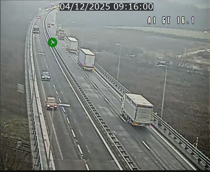 <h2>Traffic live webcam Luxembourg Niederanven - A1 direction Allemagne - BK 16.1</h2>