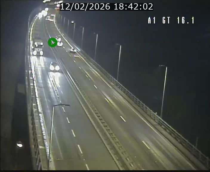 <h2>Traffic live webcam Luxembourg Niederanven - A1 direction Allemagne - BK 16.1</h2>
