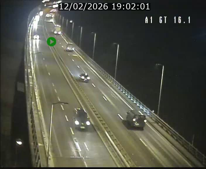 <h2>Traffic live webcam Luxembourg Niederanven - A1 direction Allemagne - BK 16.1</h2>