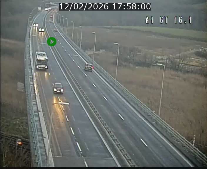 <h2>Traffic live webcam Luxembourg Niederanven - A1 direction Allemagne - BK 16.1</h2>