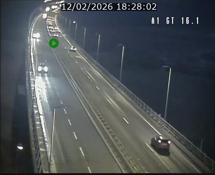 <h2>Traffic live webcam Luxembourg Niederanven - A1 direction Allemagne - BK 16.1</h2>