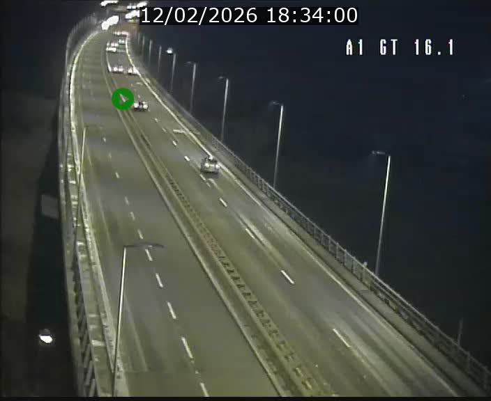 <h2>Traffic live webcam Luxembourg Niederanven - A1 direction Allemagne - BK 16.1</h2>