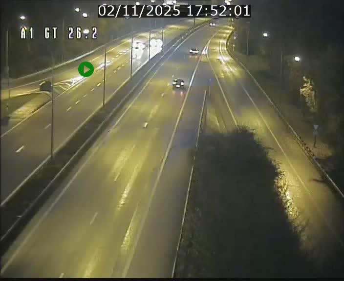 Traffic live webcam Luxembourg Grevenmacher - A1 direction Allemagne - BK 26.2