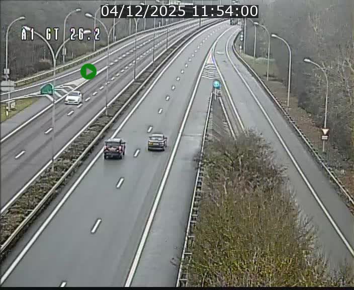 <h2>Traffic live webcam Luxembourg Grevenmacher - A1 direction Allemagne - BK 26.2</h2>
