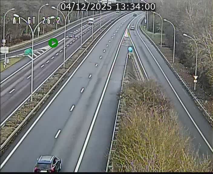 <h2>Traffic live webcam Luxembourg Grevenmacher - A1 direction Allemagne - BK 26.2</h2>