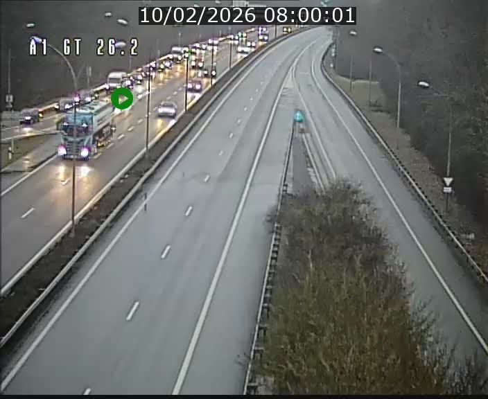<h2>Traffic live webcam Luxembourg Grevenmacher - A1 direction Allemagne - BK 26.2</h2>