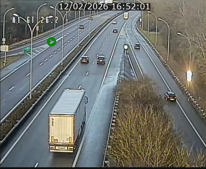 <h2>Traffic live webcam Luxembourg Grevenmacher - A1 direction Allemagne - BK 26.2</h2>
