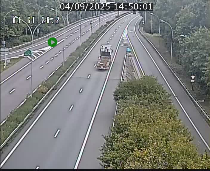 <h2>Traffic live webcam Luxembourg Grevenmacher - A1 direction Allemagne - BK 26.2</h2>